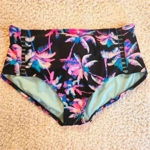 OP high waisted bikini bottom, size XL